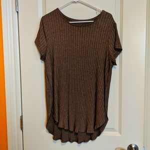 Apt. 9 Essentials Brown Shirt XL